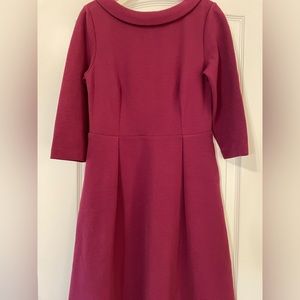 Boden ponte knit midi dress
